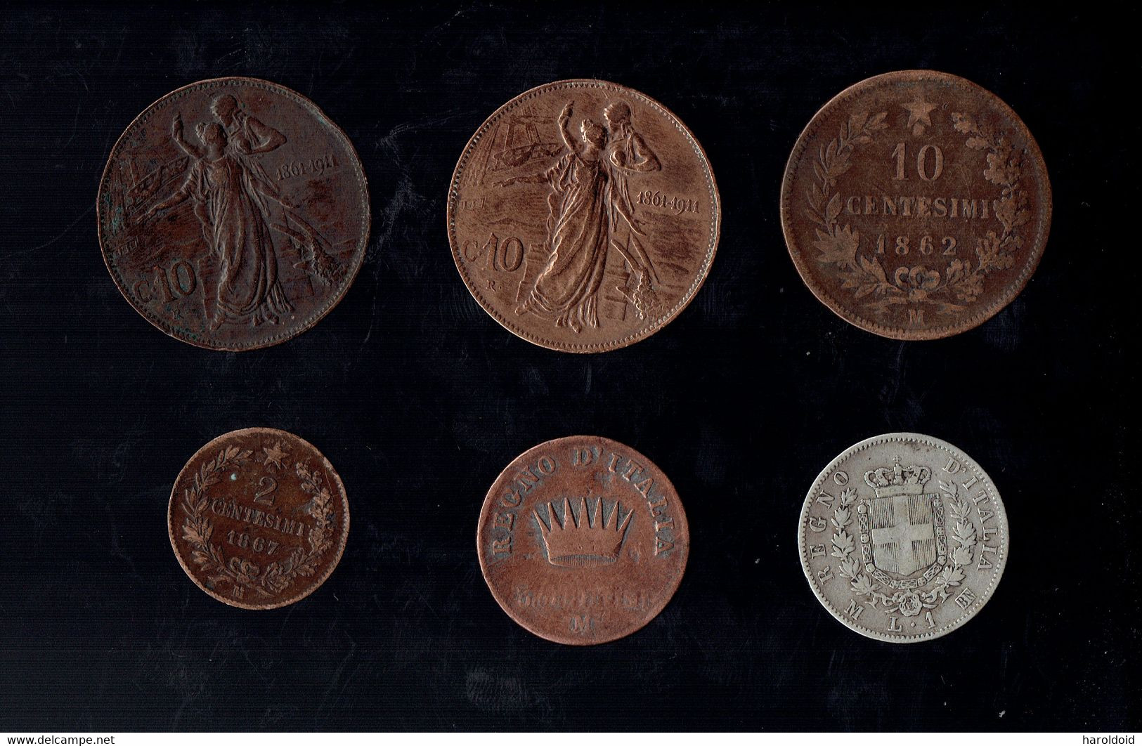 ITALIE - LOT 6 PIECES - Other & Unclassified