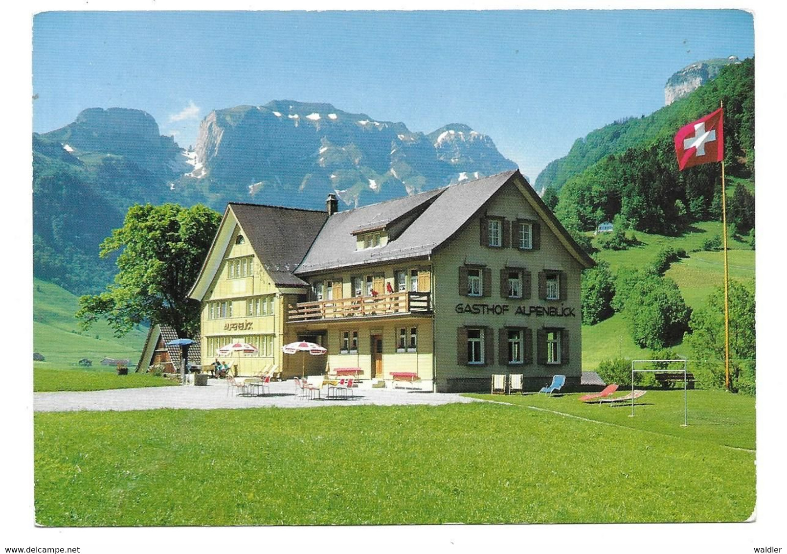 AI 9057  SCHWENDE - GASTHOF ALPENBLICK - Schwende