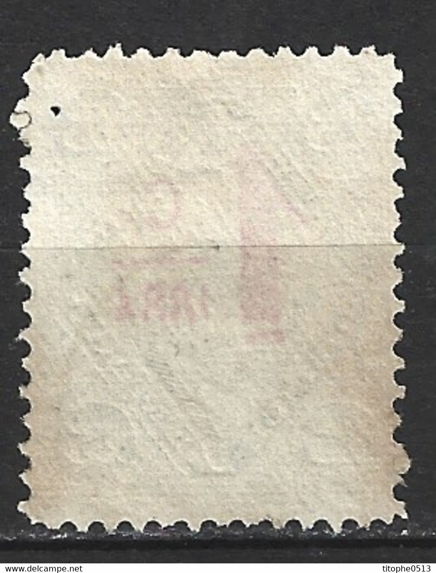 ARGENTINE. N°45a Oblitéré De 1884. Timbre Surchargé. - Used Stamps