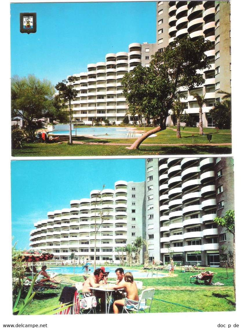 2 Cards - Spain - Marbella -  Hotel Coronado - Swimmingpool - Málaga