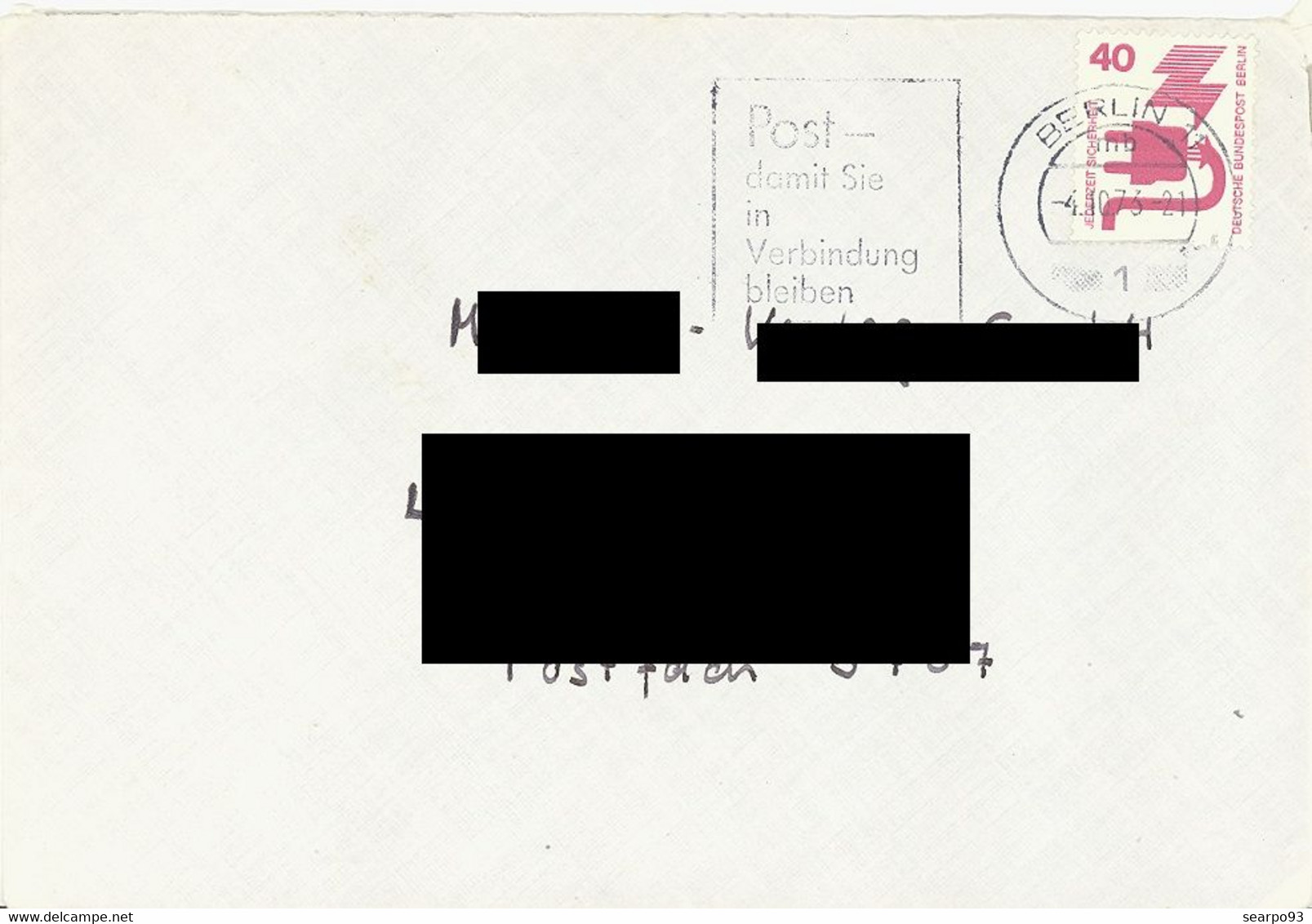 GERMANY. POSTMARK. BERLIN - Machines à Affranchir (EMA)