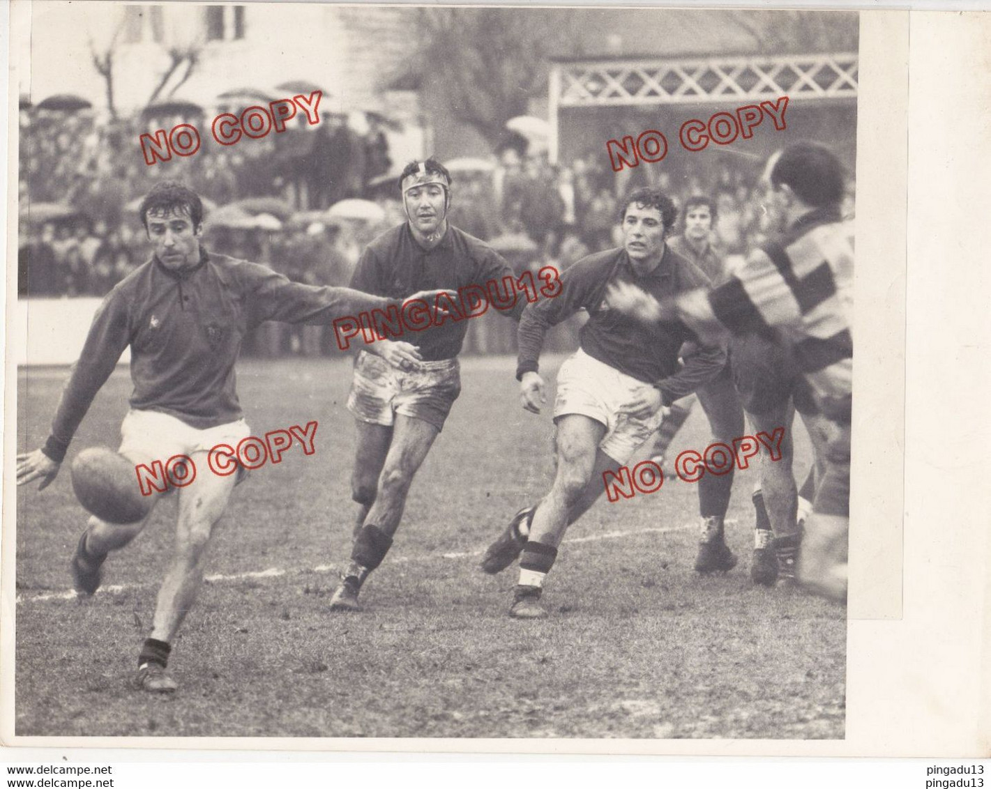 Au Plus Rapide Rugby Toulon Var Archive RCT Rugby Club Toulonnais Photo Grand Format Phase De Jeu - Rugby