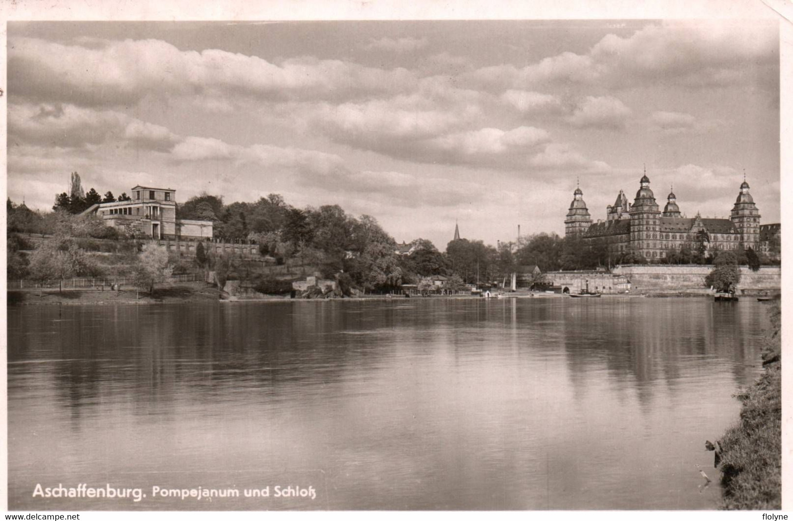 Aschaffenburg - Pompejanum Und Schloss - Allemagne Germany - Aschaffenburg