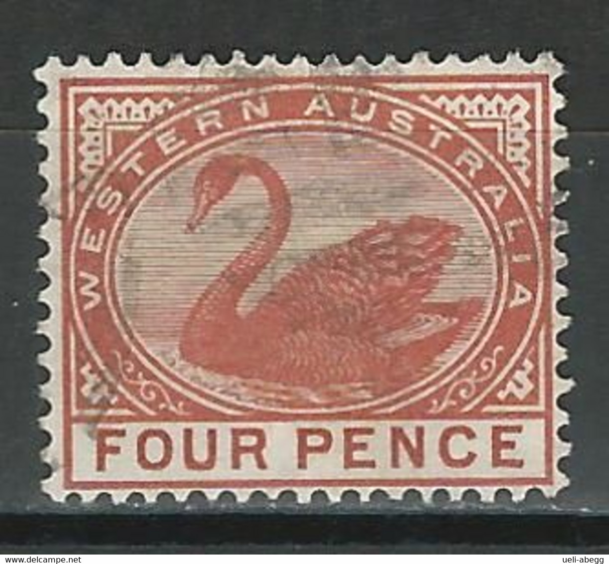 Western Australia SG 98, Mi 33 O Used - Used Stamps