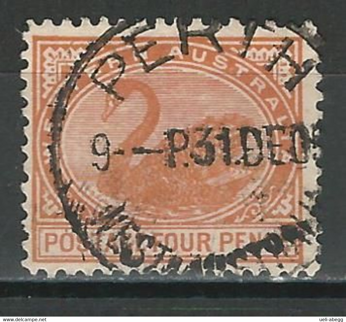 Western Australia SG 142b, Mi 65Aa O Used - Used Stamps