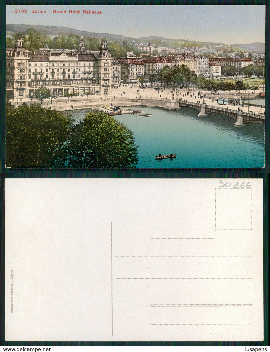 [ OF 30266 ] - SWITZERLAND - ZURICH - GRAND HOTEL BELLEVUE - Bellevue