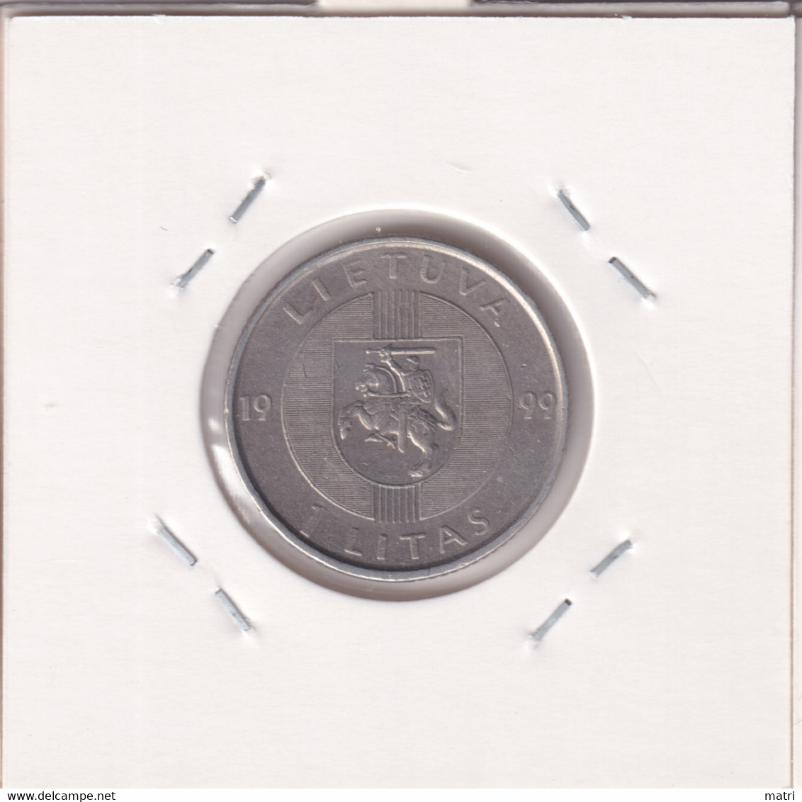 Lithuania 1 Litas 1999 Baltic Way Km#117 - Lituanie