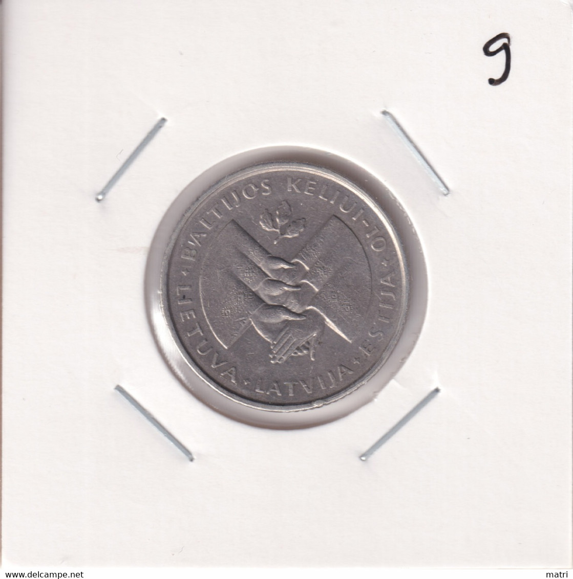 Lithuania 1 Litas 1999 Baltic Way Km#117 - Litouwen