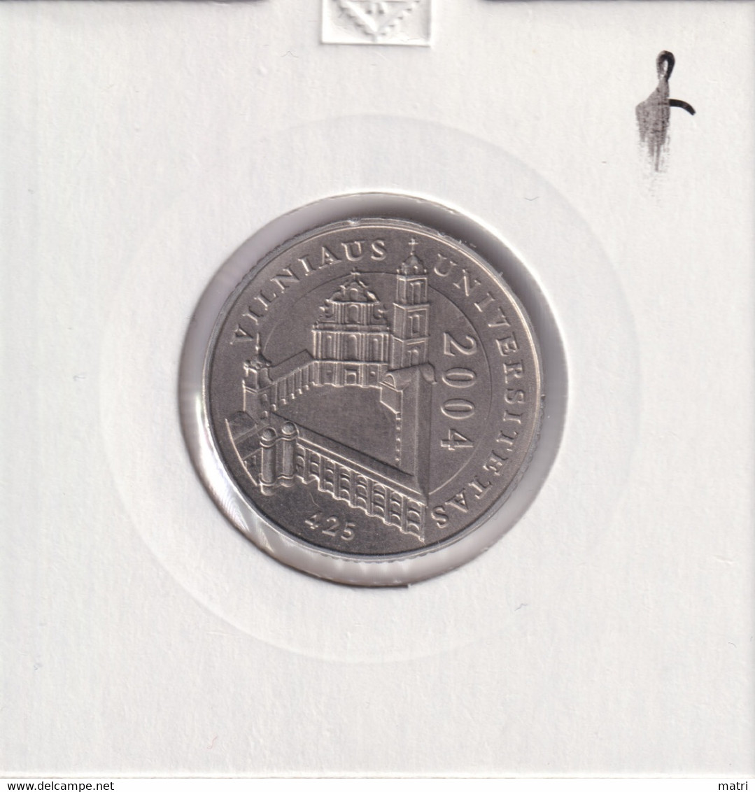 Lithuania 1 Litas 2004 Vilnius University Km#137 - Lithuania