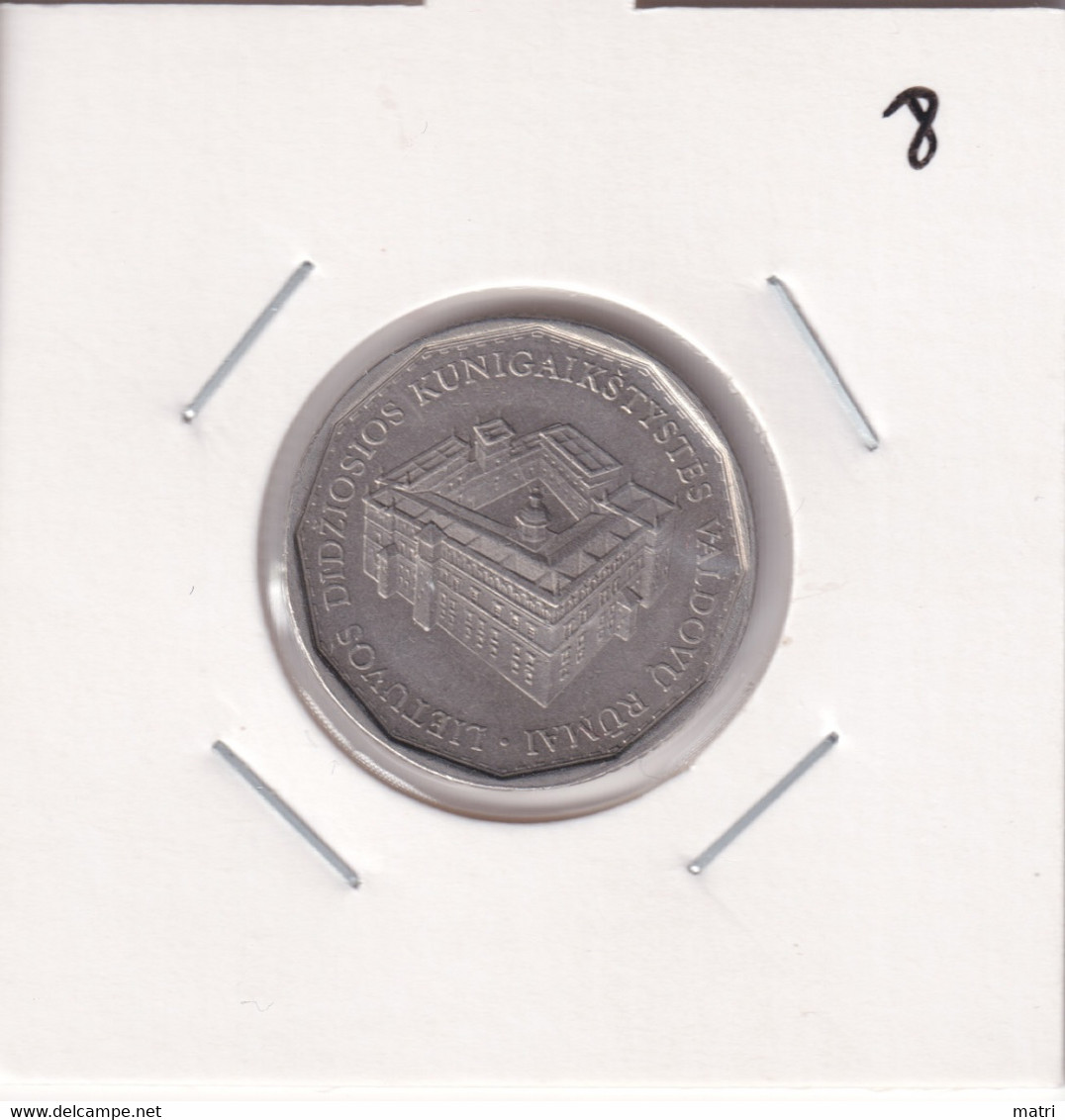 Lithuania 1 Litas 2005 Re-biulding Of Royal Palace Km#142 - Lithuania