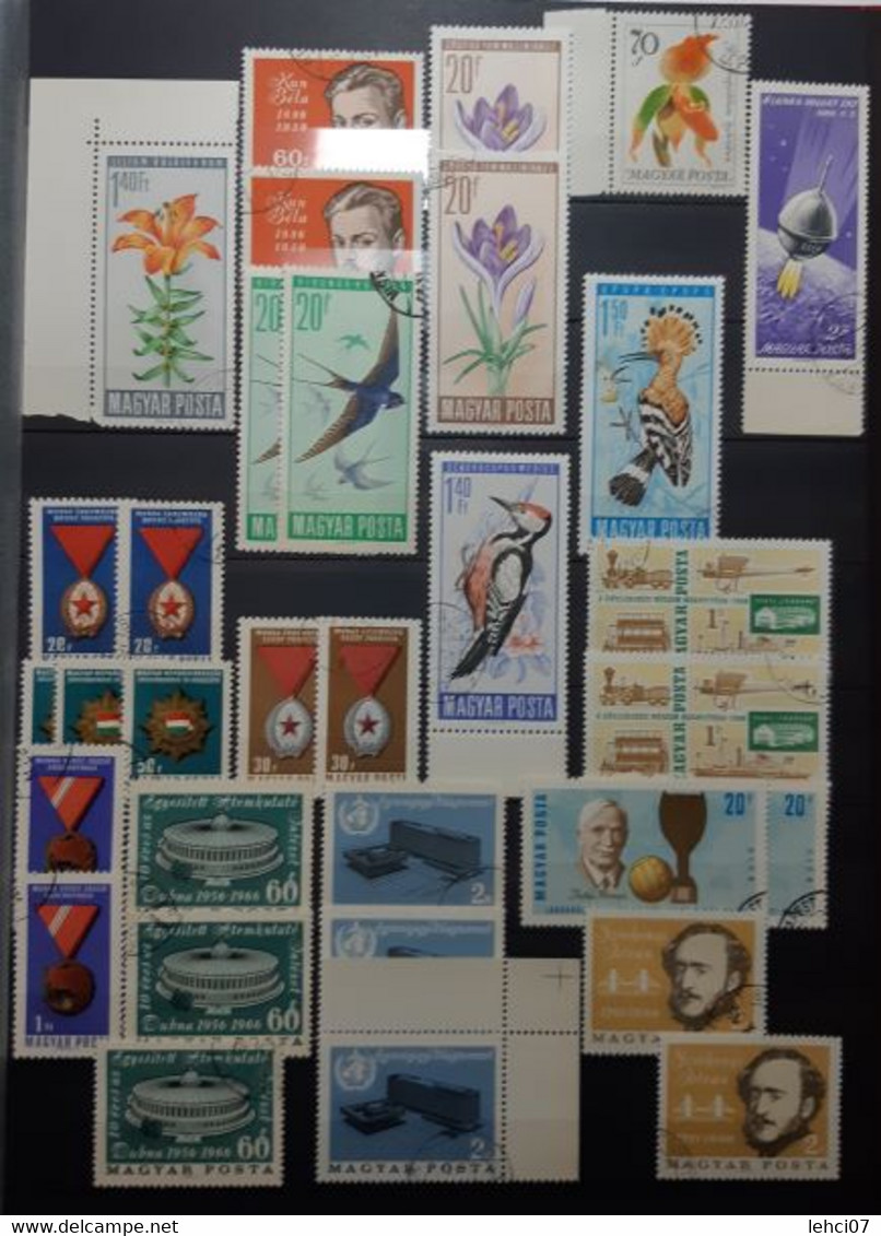 HONGRIE Magnifique collection importante, plus de 3 000 timbres