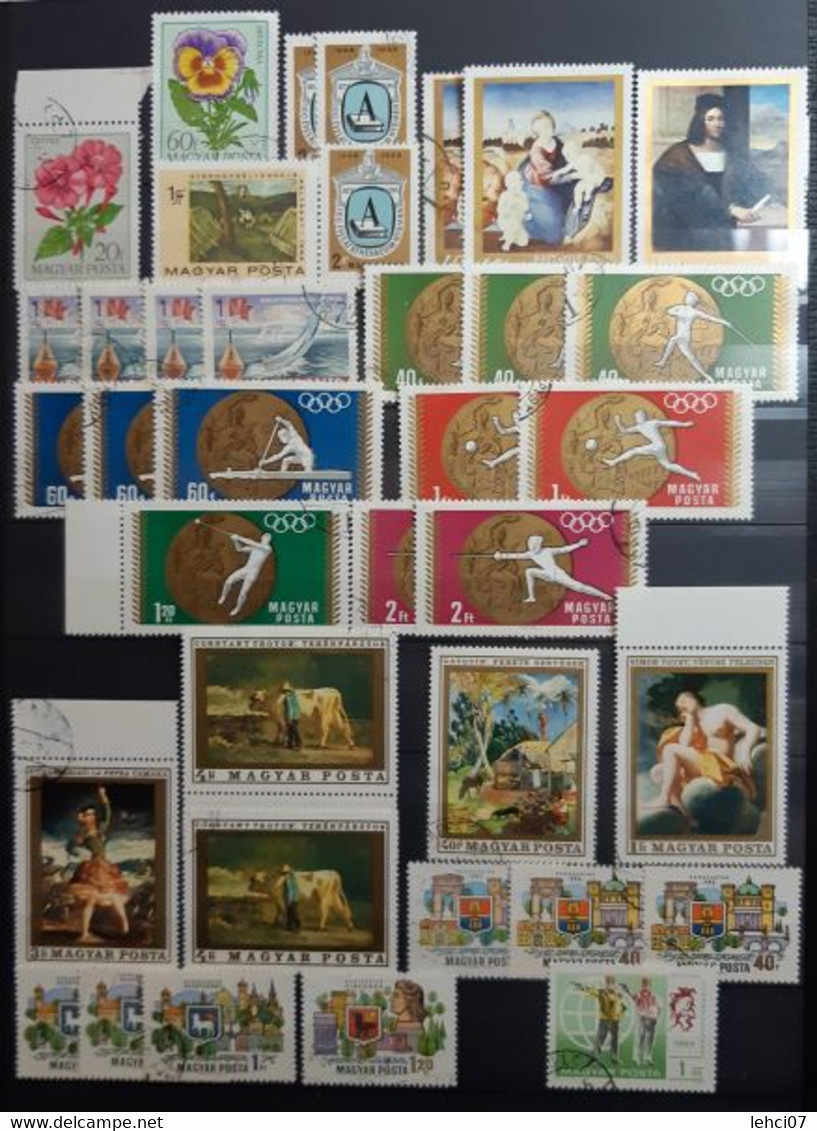 HONGRIE Magnifique collection importante, plus de 3 000 timbres