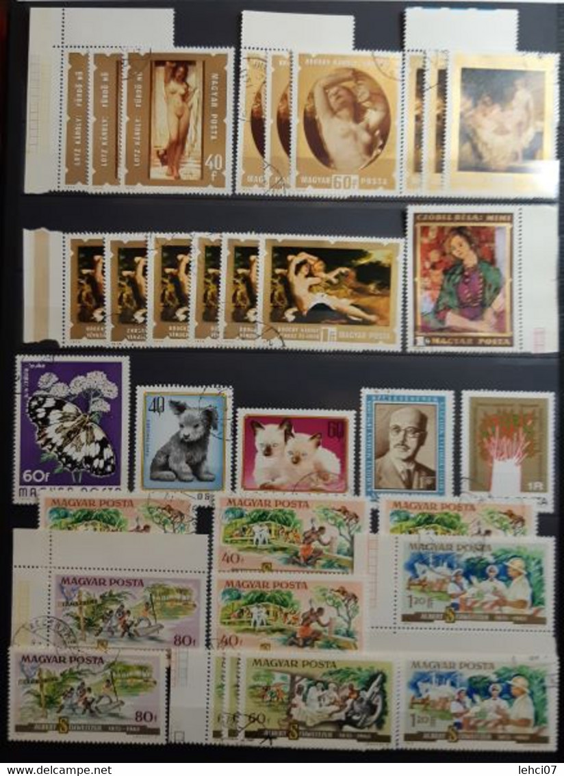 HONGRIE Magnifique collection importante, plus de 3 000 timbres