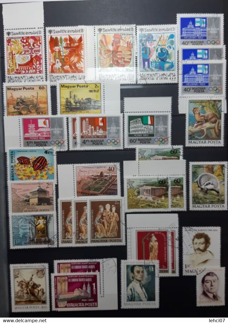 HONGRIE Magnifique collection importante, plus de 3 000 timbres