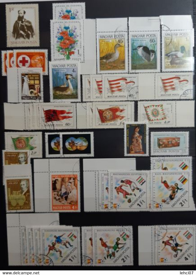 HONGRIE Magnifique collection importante, plus de 3 000 timbres