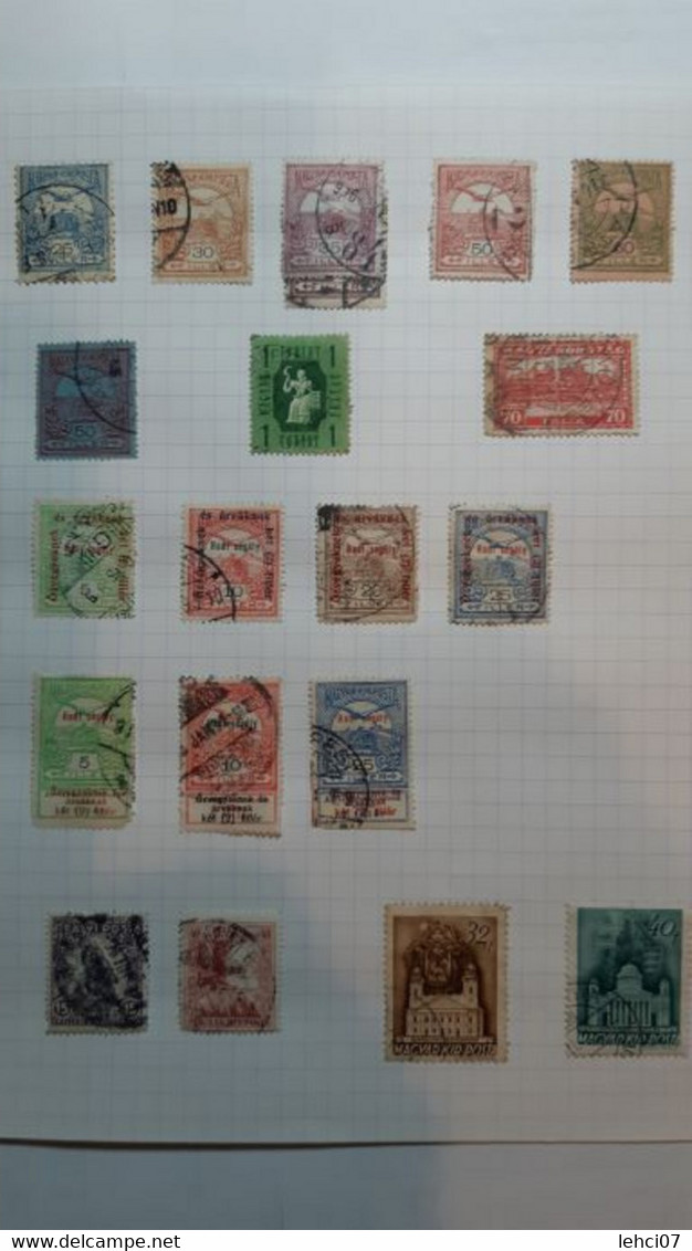 HONGRIE Magnifique collection importante, plus de 3 000 timbres