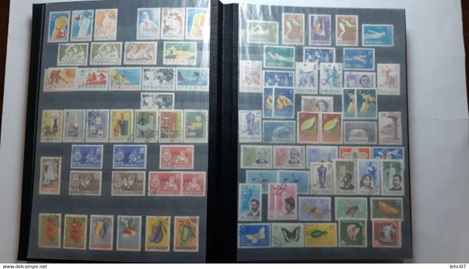 ROUMANIE Intéressante collection importante, d’environ 2 080 timbres