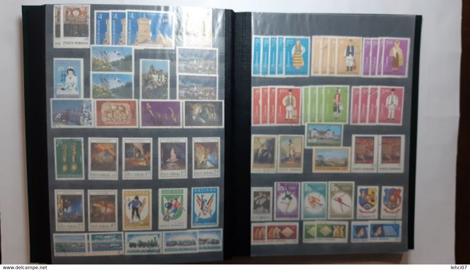 ROUMANIE Intéressante collection importante, d’environ 2 080 timbres