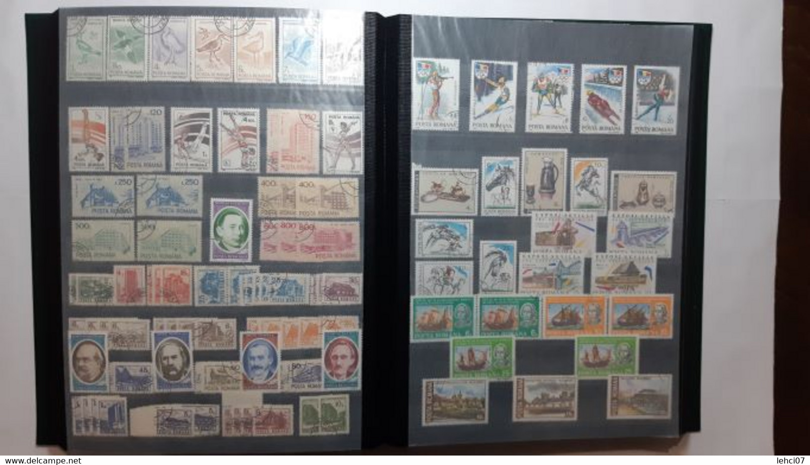 ROUMANIE Intéressante collection importante, d’environ 2 080 timbres