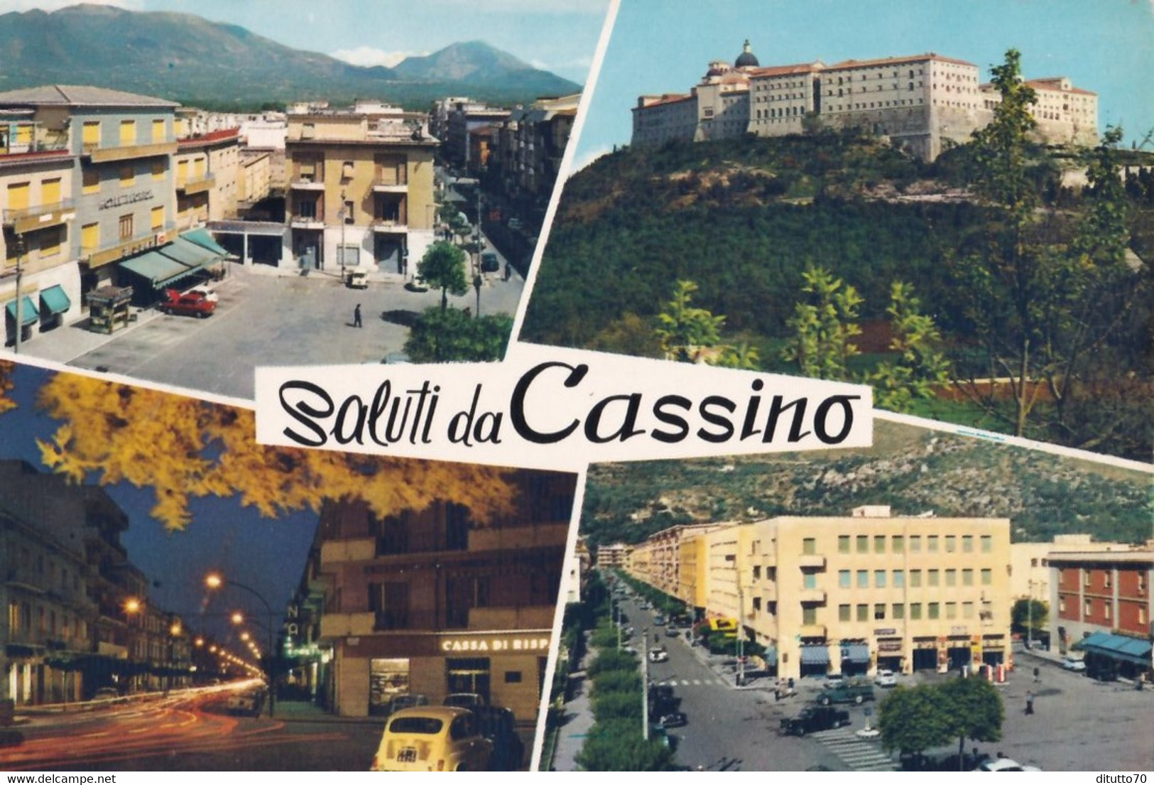 Saluti Da Cassino - 17 - Formato Grande Non Viaggiata – FE390 - Frosinone