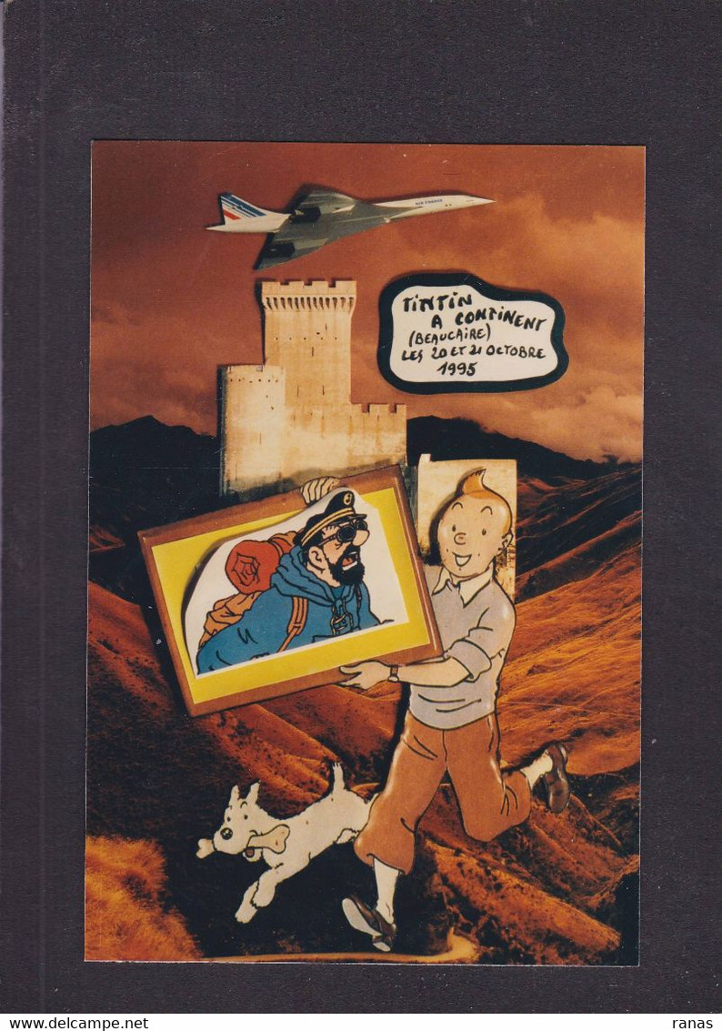 CPM Hergé Tintin En 100 Ex. Par JIHEL Concorde - Fumetti