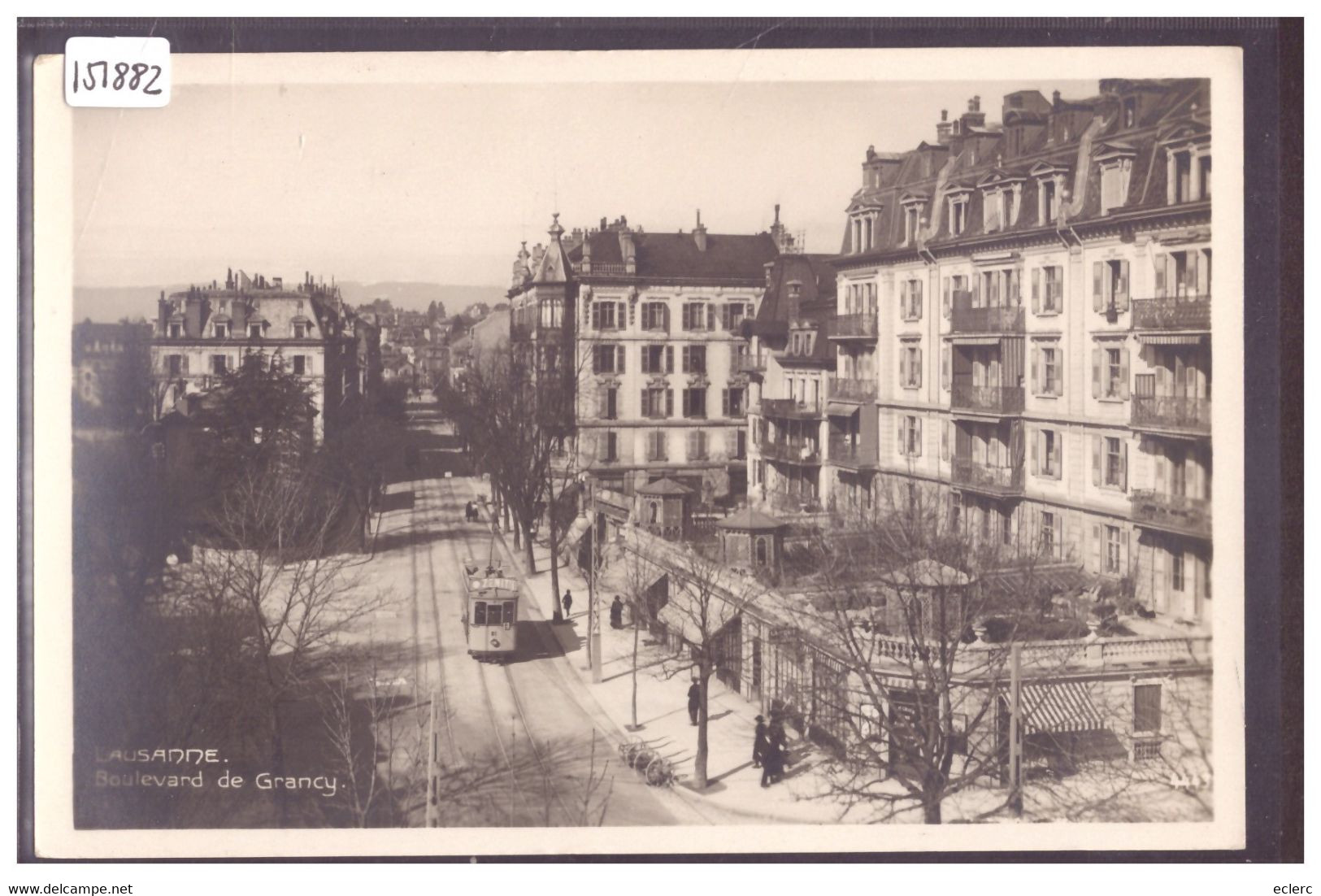 LAUSANNE - BOULEVARD DE GRANCY - TRAMWAY - TB - Grancy