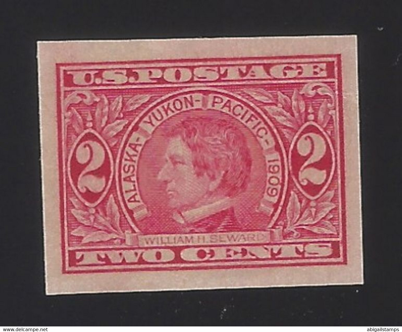 US #371 1909 Carmine Wmk 191 Imperf MNH VF Scv $35 - Unused Stamps