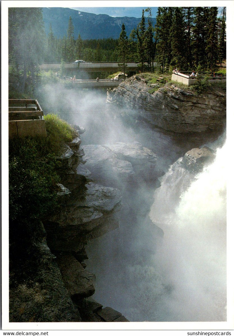 Canada Jasper National Falls Athabasca Falls - Jasper