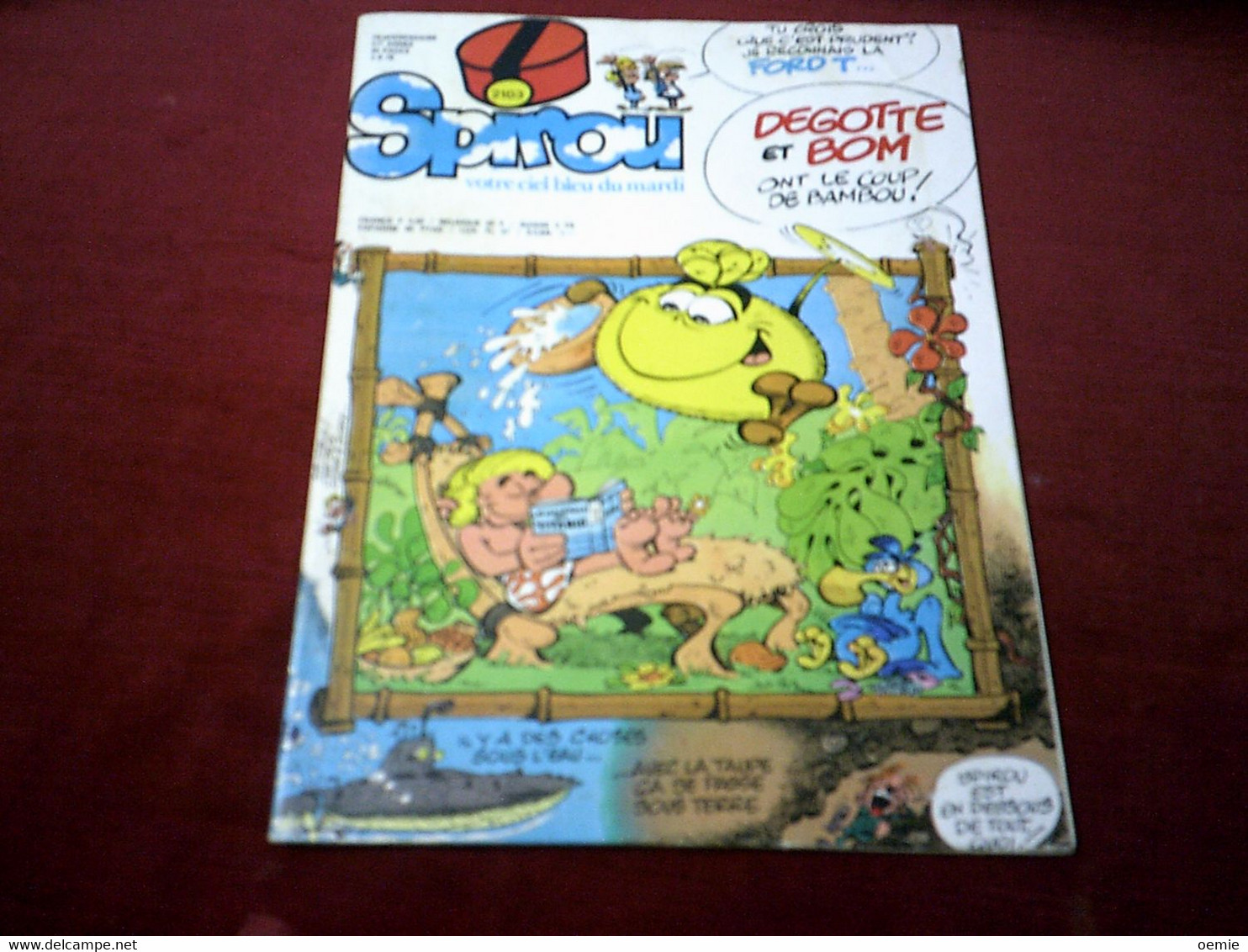 SPIROU N°  2103 - Spirou Et Fantasio