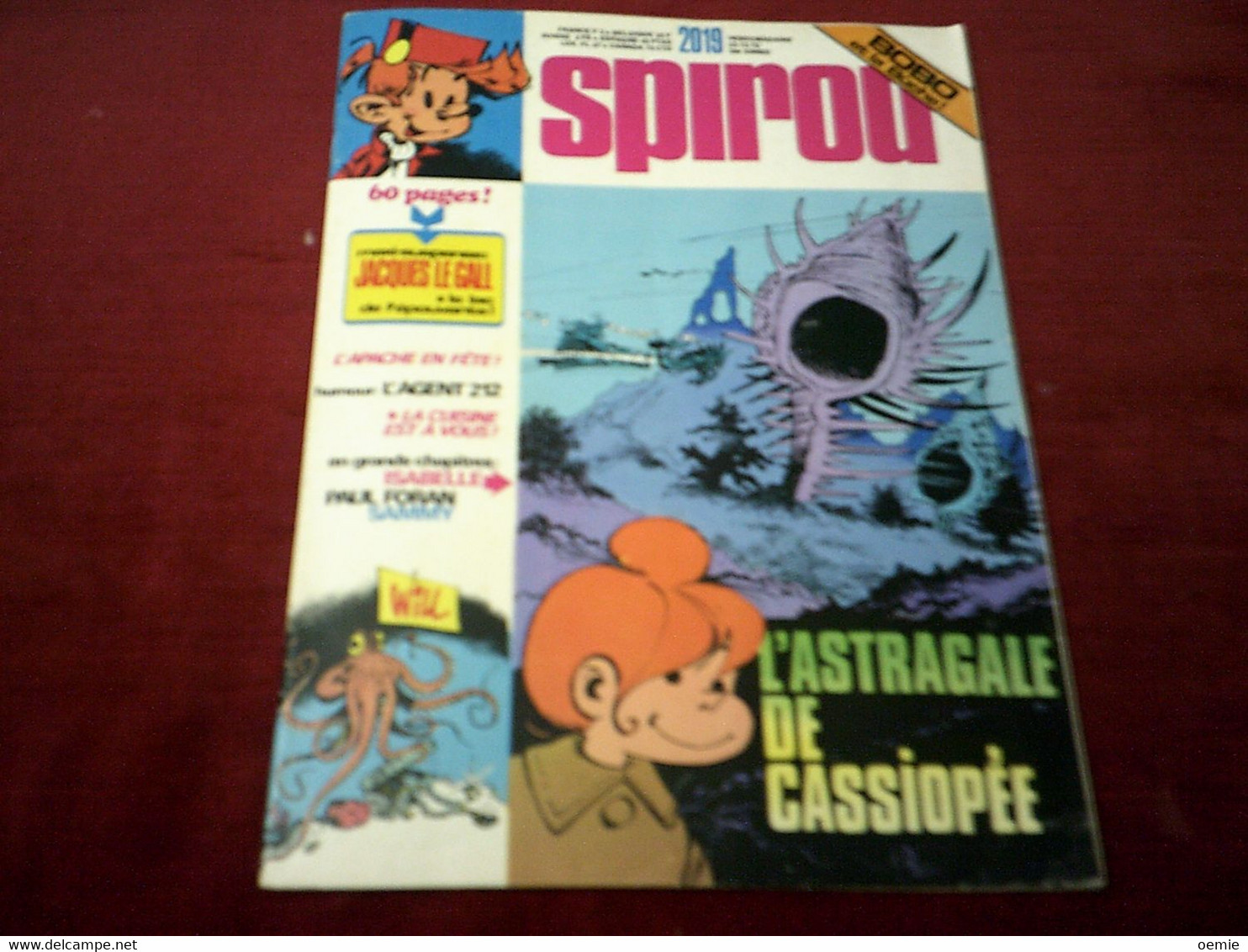 SPIROU N° 2019 - Spirou Et Fantasio