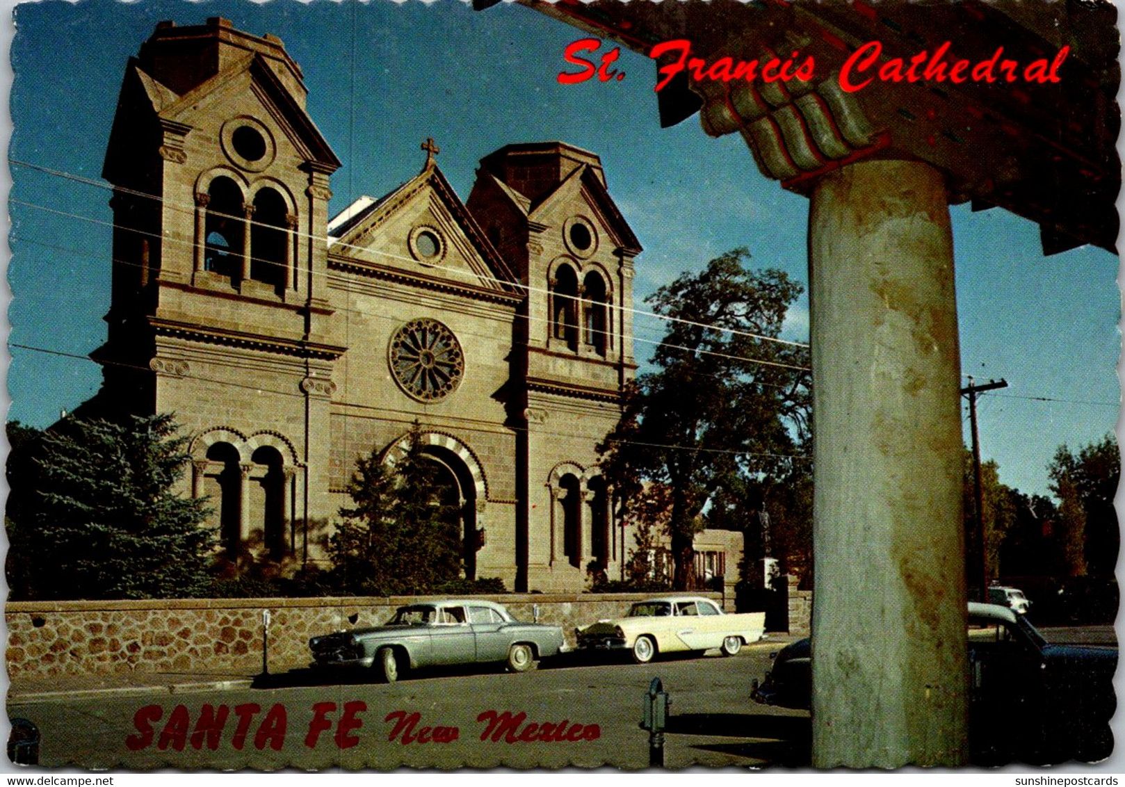 New Mexico Santa Fe St Francis Cathedral - Santa Fe