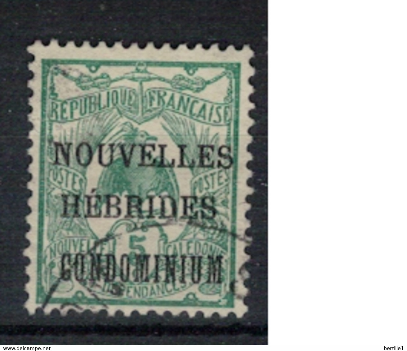 NOUVELLES HEBRIDES             N°  YVERT 15  OBLITERE     ( OB    06/ 13 ) - Used Stamps