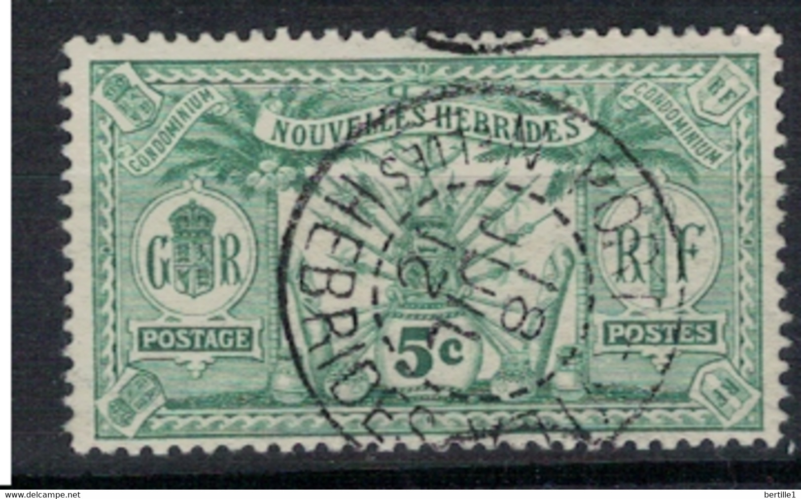 NOUVELLES HEBRIDES             N°  YVERT 27 (1) OBLITERE     ( OB    06/ 13 ) - Used Stamps