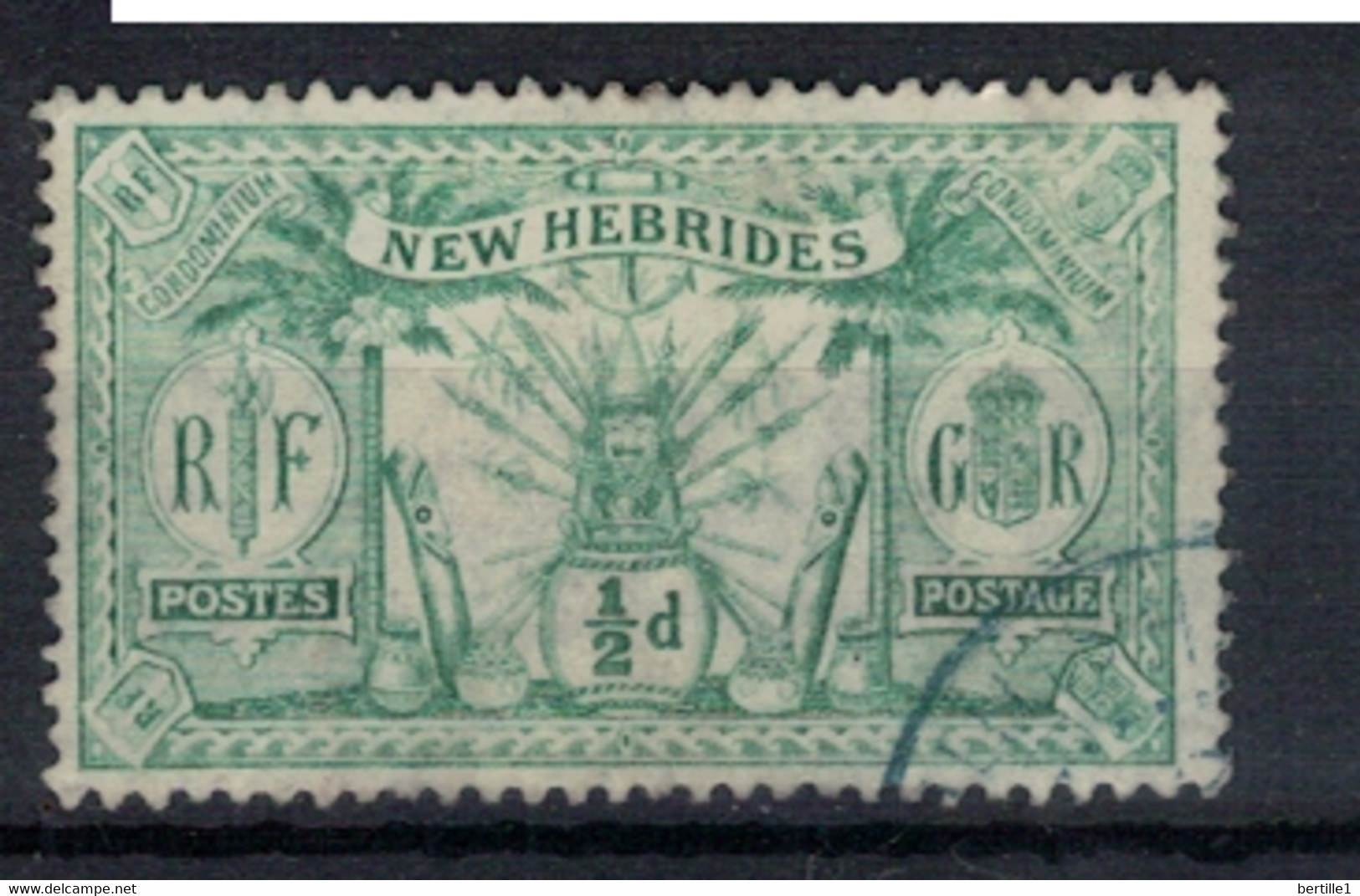 NOUVELLES HEBRIDES             N°  YVERT 49 OBLITERE     ( OB    06/ 25 ) - Usados