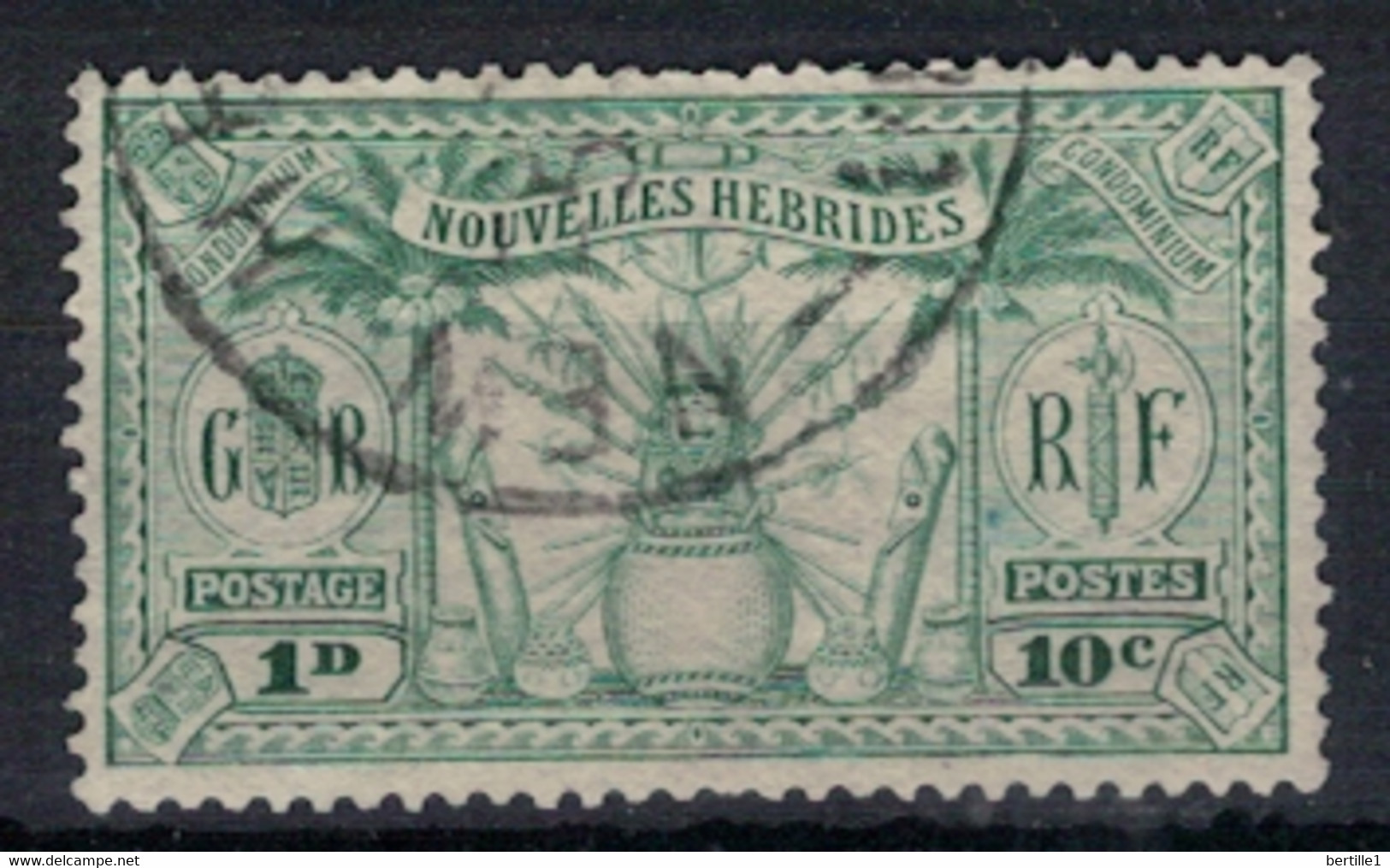 NOUVELLES HEBRIDES             N°  YVERT  81 OBLITERE     ( OB    06/ 27 ) - Used Stamps