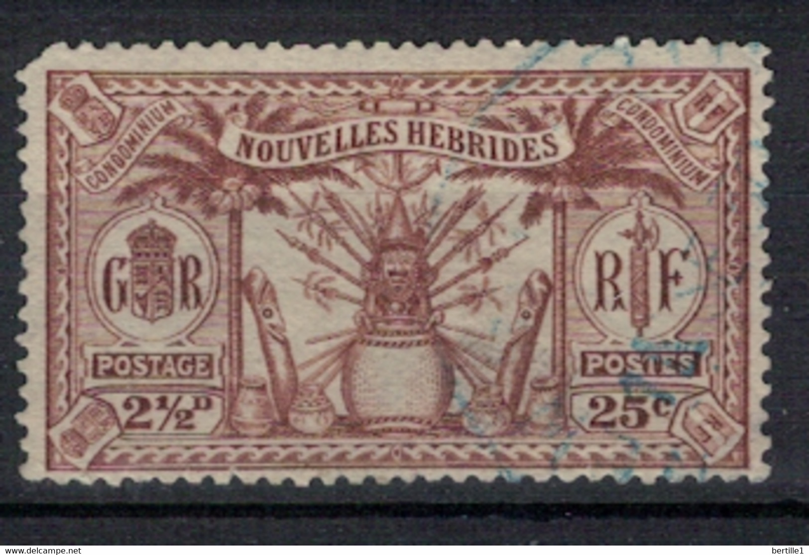 NOUVELLES HEBRIDES             N°  YVERT  83 OBLITERE     ( OB    06/ 27 ) - Used Stamps