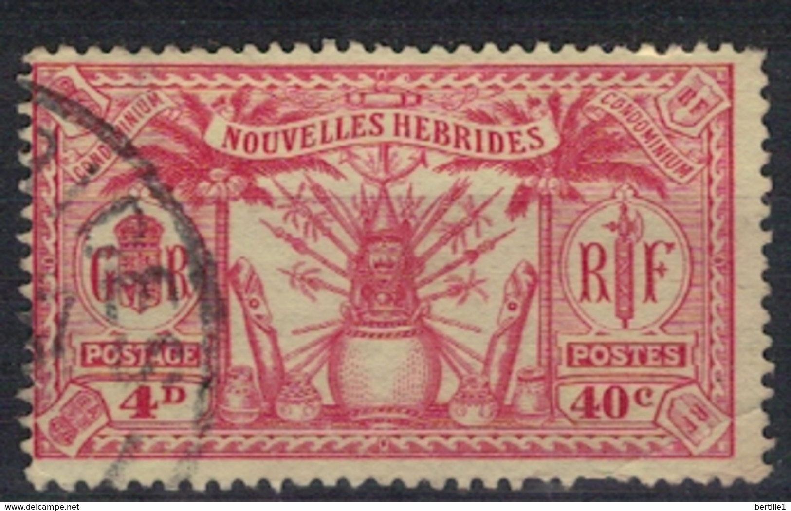 NOUVELLES HEBRIDES             N°  YVERT  85   OBLITERE     ( OB    06/ 27 ) - Used Stamps
