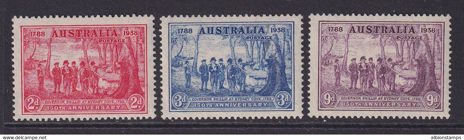 Australia, Scott 163-165 (SG 193-195), MNH - Ungebraucht