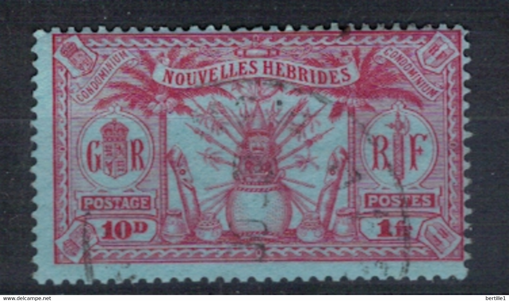 NOUVELLES HEBRIDES             N°  YVERT  88 OBLITERE     ( OB    06/ 28 ) - Used Stamps