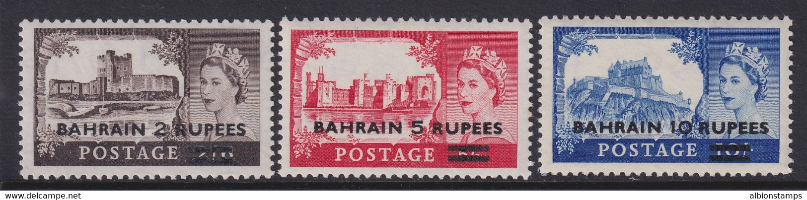 Bahrain, Scott 96-98 (SG 94-96), MLH - Bahrain (...-1965)