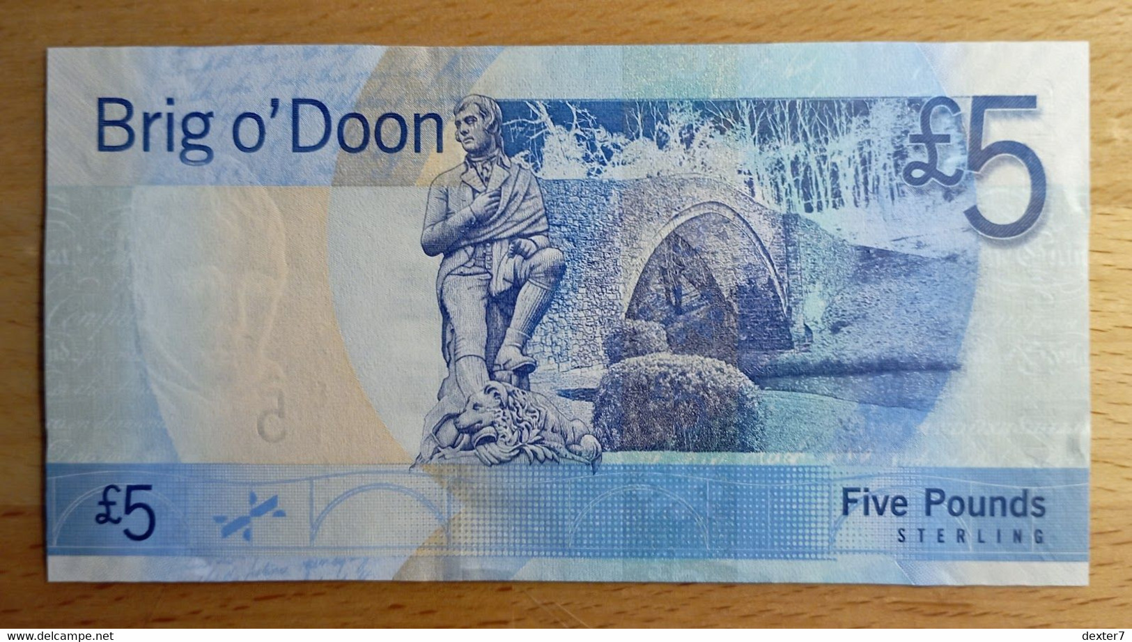 Scotland 5 Pound 2009 UNC Bank Of - 5 Pond