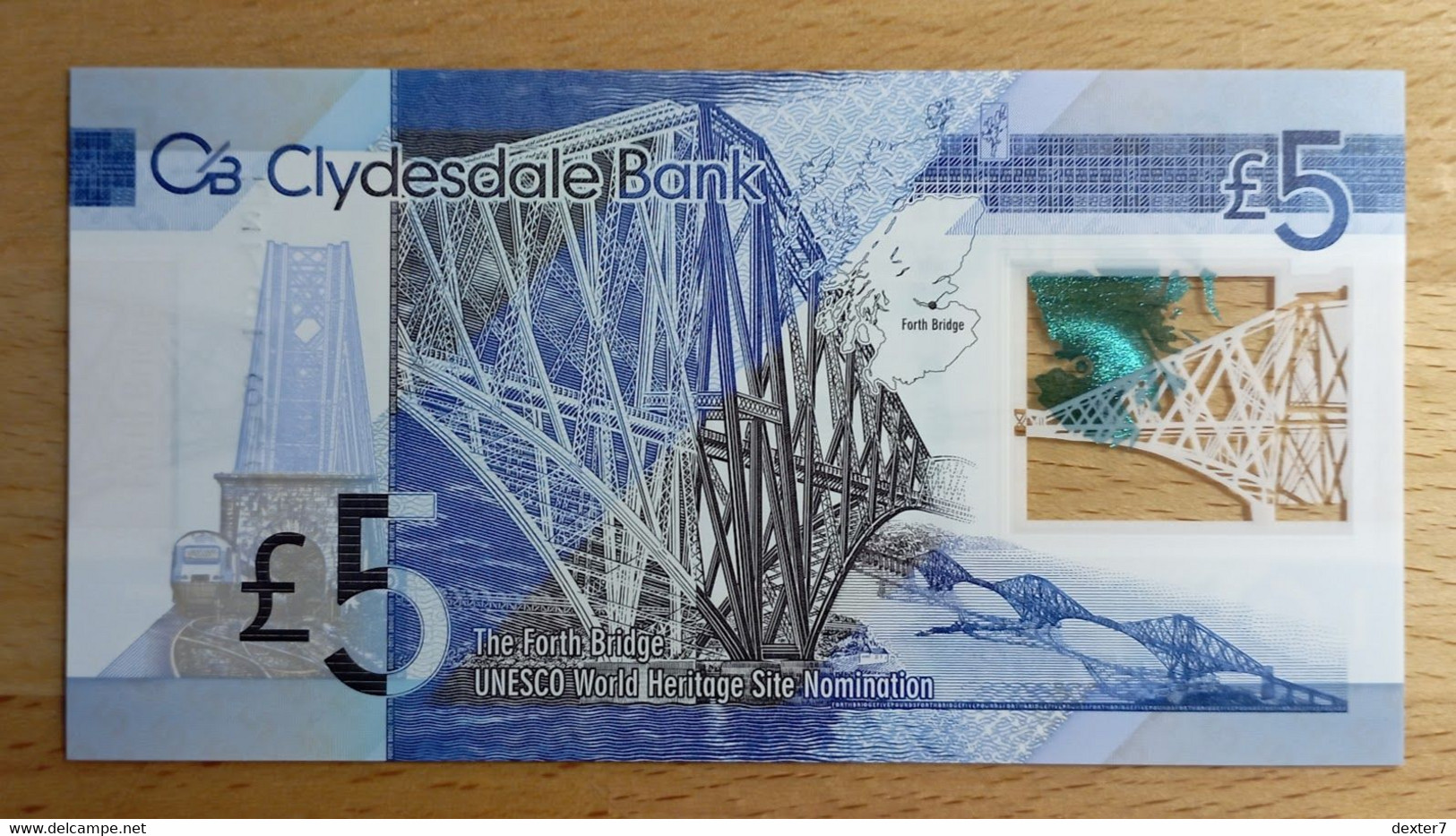 Scotland 5 Pound 2015 UNC Clydesdale - 5 Pond