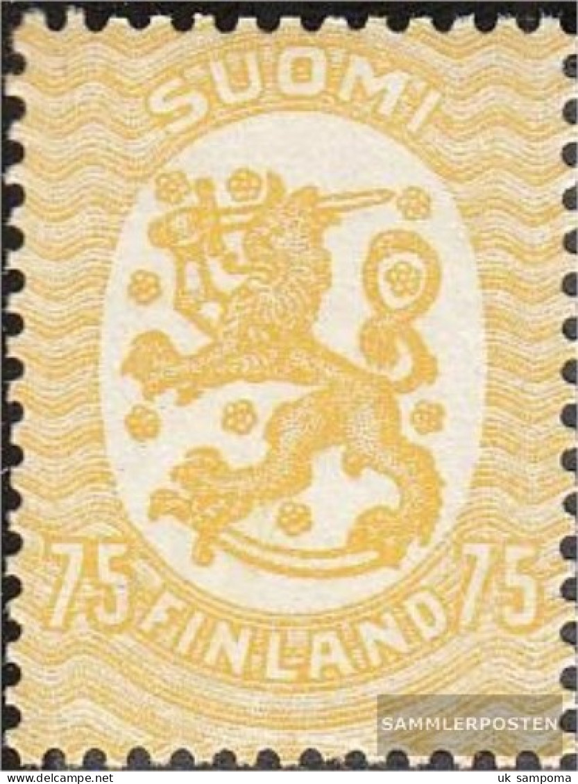 Finland 85A Unmounted Mint / Never Hinged 1917 Clear Brands: Crest - Ungebraucht