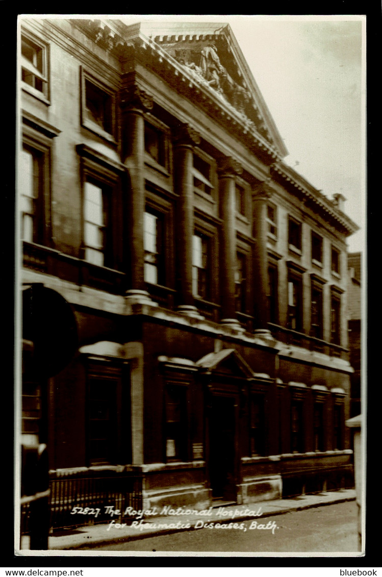 Ref 1596 -  Real Photo Postcard - The Royal National Hospital Rheumatic Diseases Bath Somerset - Bath