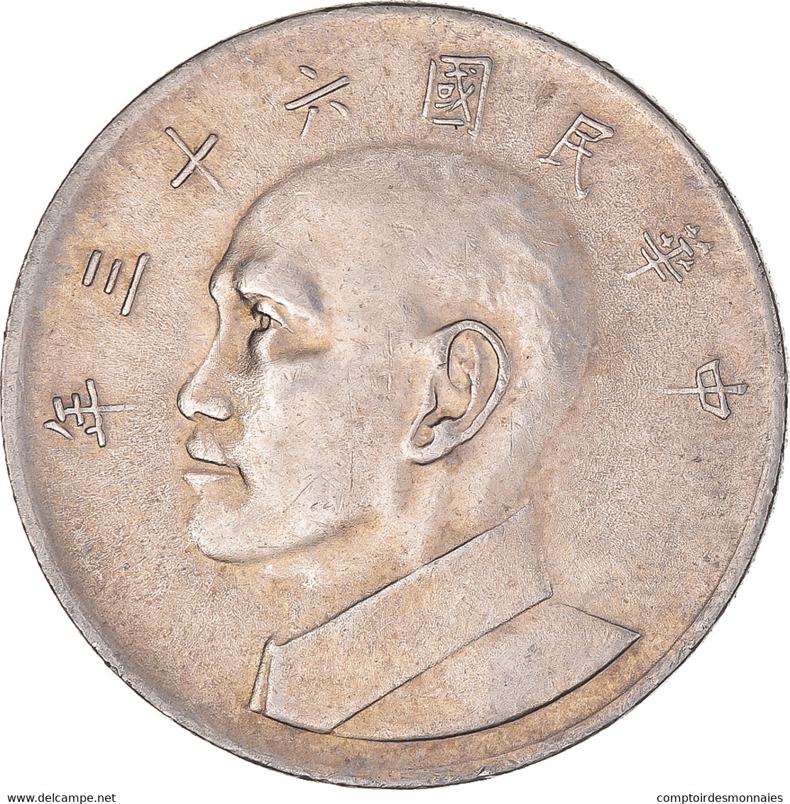 Monnaie, Yuan, 1974 - Taiwan