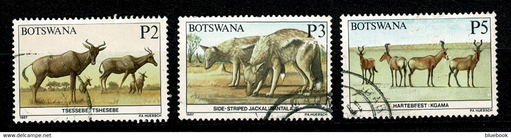 Ref 1596 -  Botswana 1987 Animals - Set Of Fine Used Stamps SG. 619/638 - Botswana (1966-...)