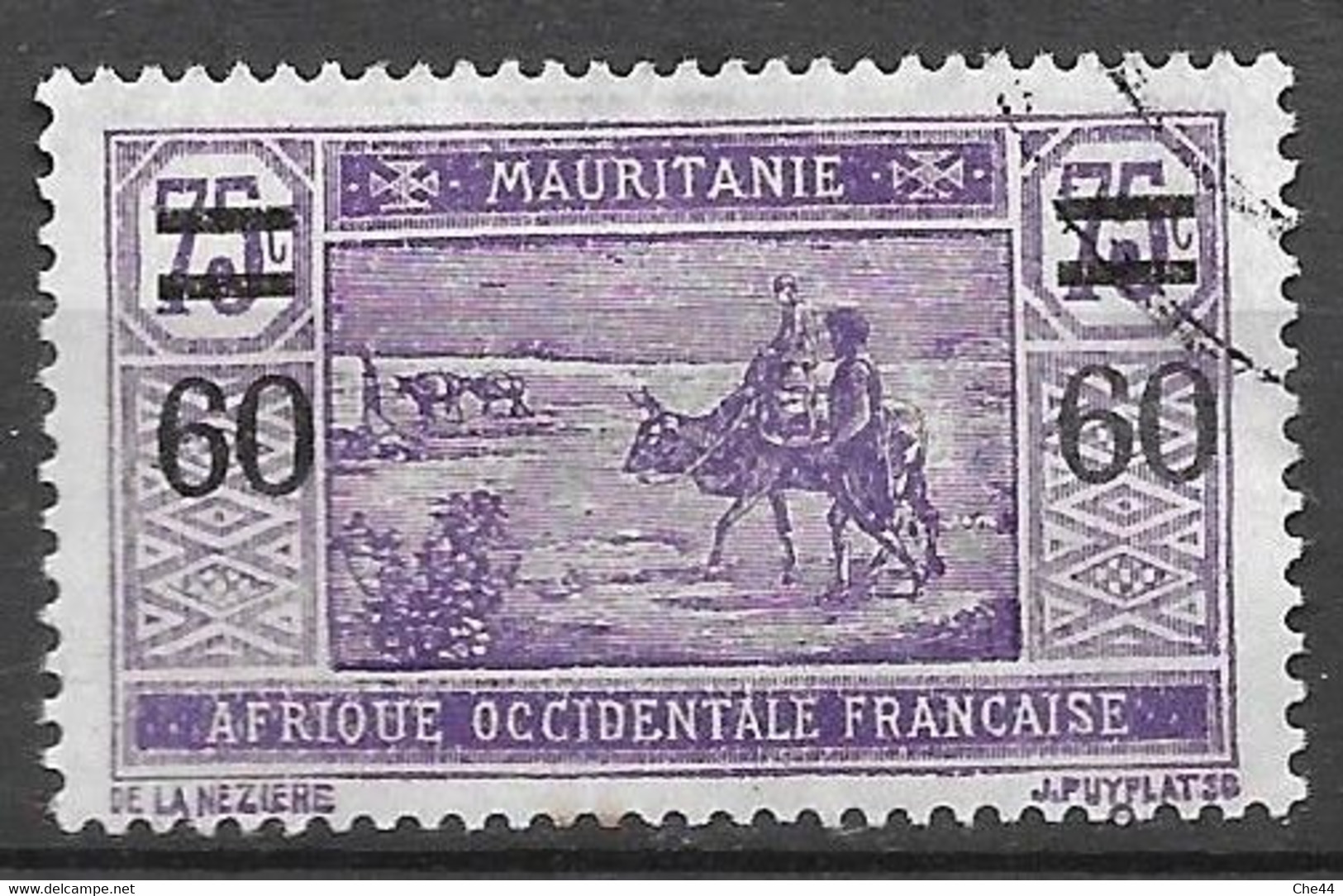 Timbre De 1913 - 17 Surchargés : N°36 Chez YT. - Used Stamps