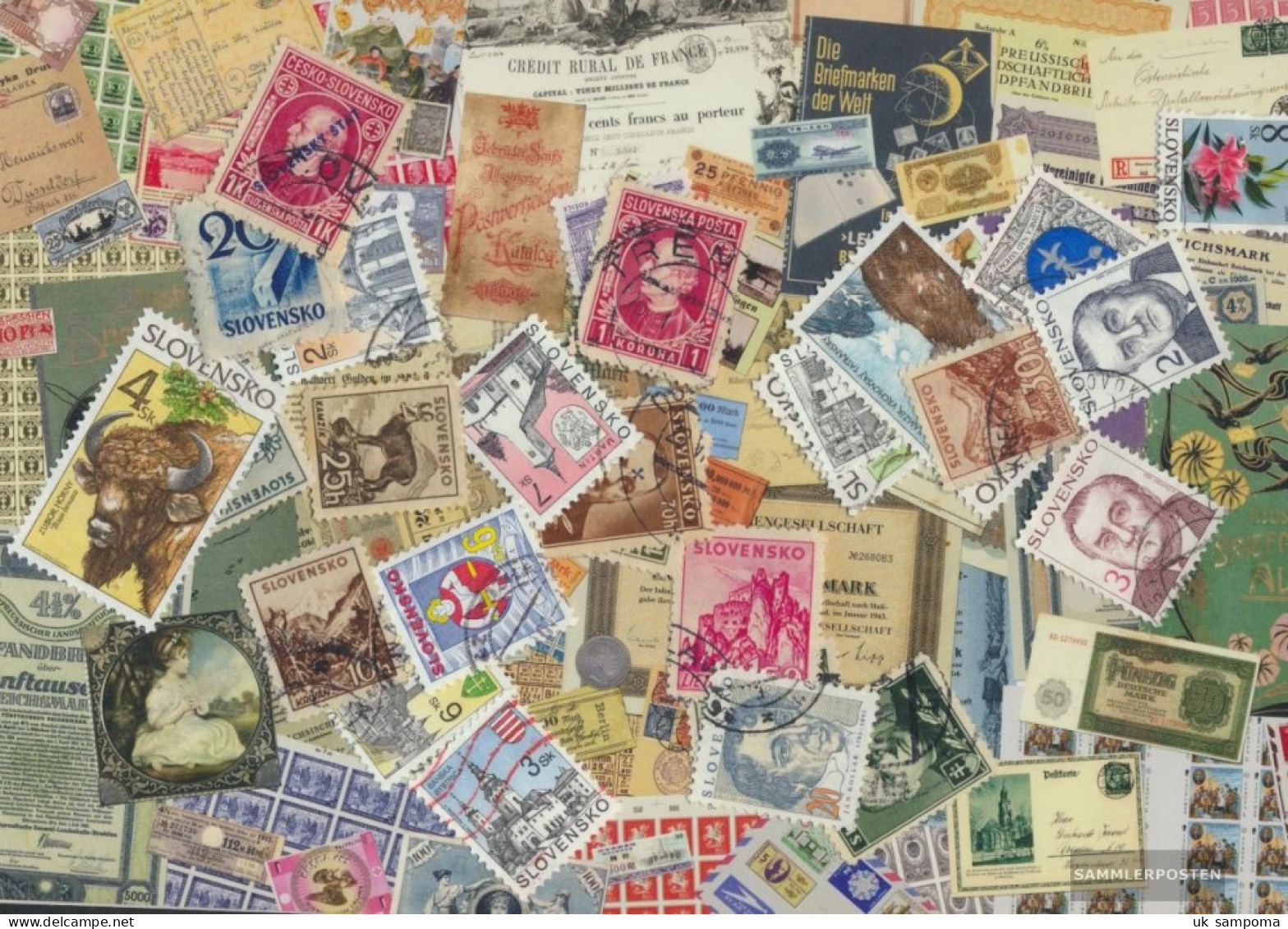 Slovakia 25 Various Stamps - Collections, Lots & Series