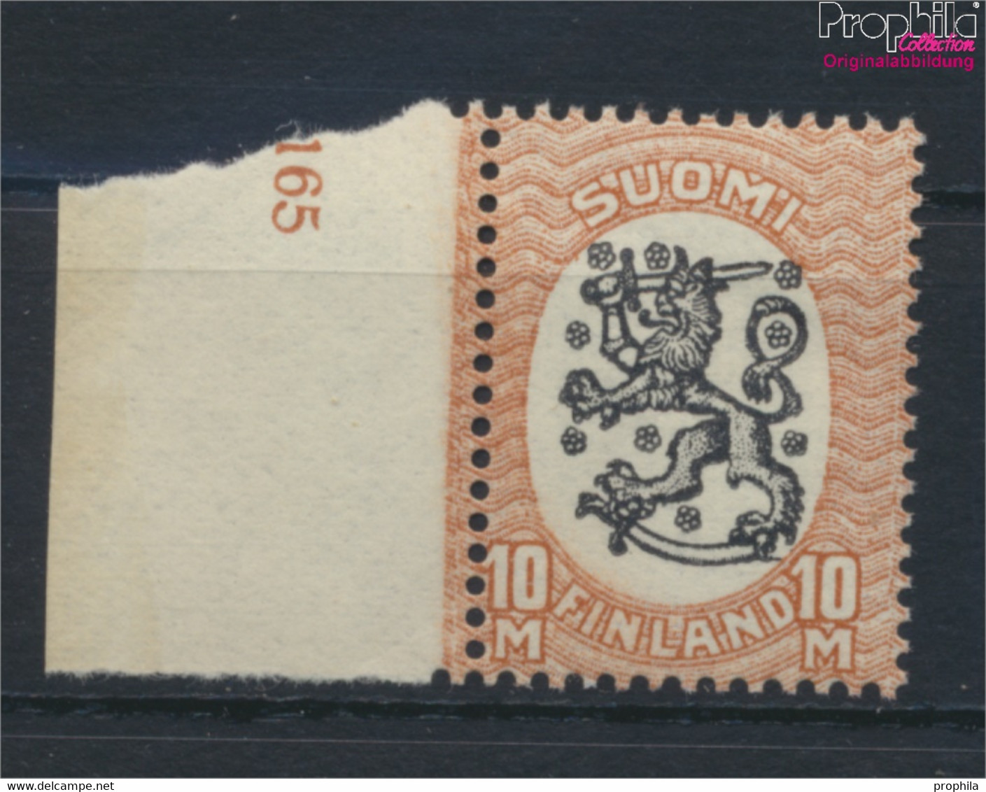 Finnland 93B Postfrisch 1917 Freimarken: Wappen (9949747 - Unused Stamps