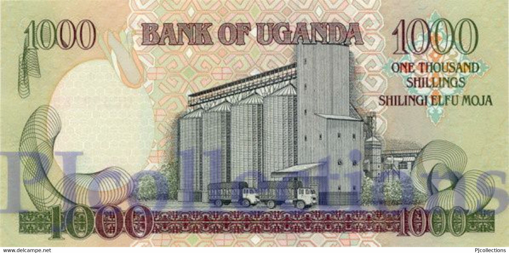 UGANDA 1000 SHILLINGS 2005 PICK 43a UNC - Ouganda